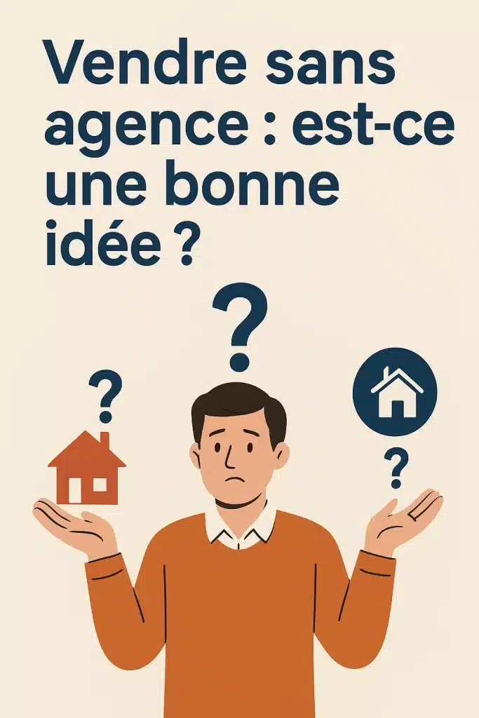 vendre sans agence mauvaise idée